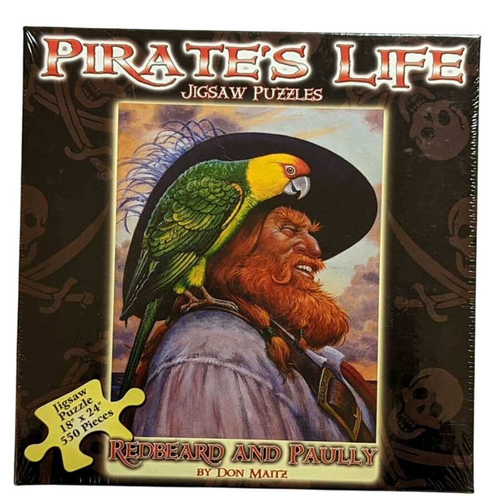 New in Package - Pirtate Puzzle- 550 Pieces